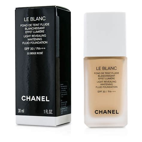 le blanc chanel foundation